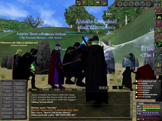 DAOC - Evern raid in the frontier, Jan 2003