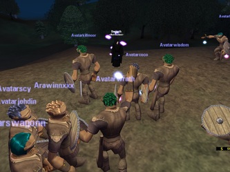 DAOC - AA invades Nimue server, Feb 2003
